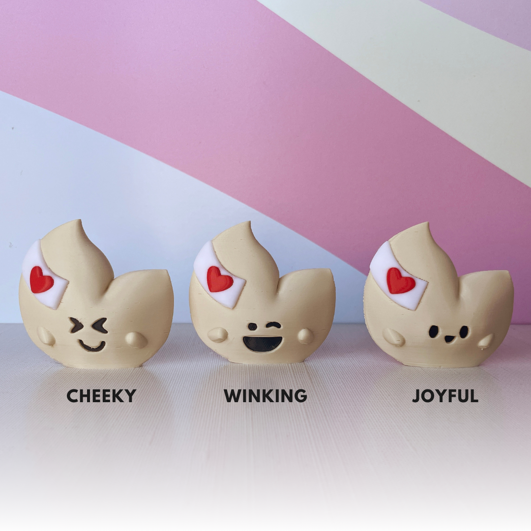 Kawaii Fortune Cookies Set. Heartwarming Desk Decor & Gift!