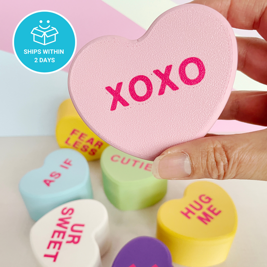 Heart Gift Box - Personalized Candy Heart Decoration - Gift for Her