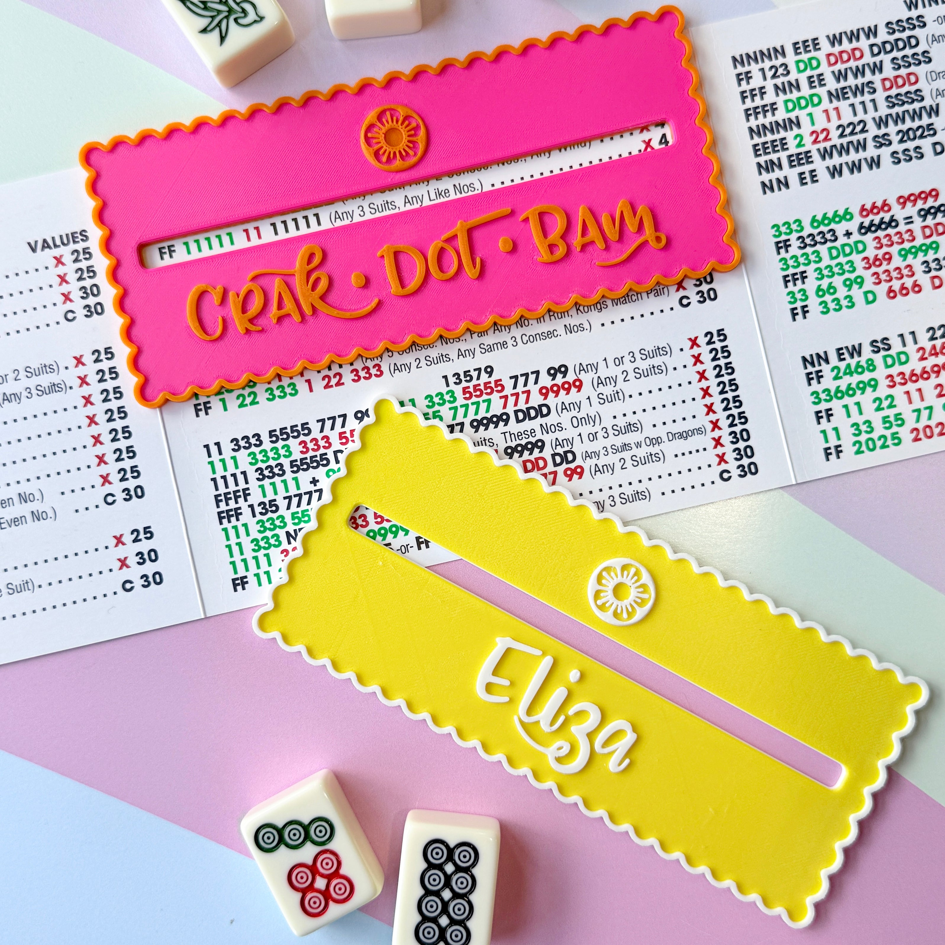 Personalized Mahjong Line Reader – The Statement