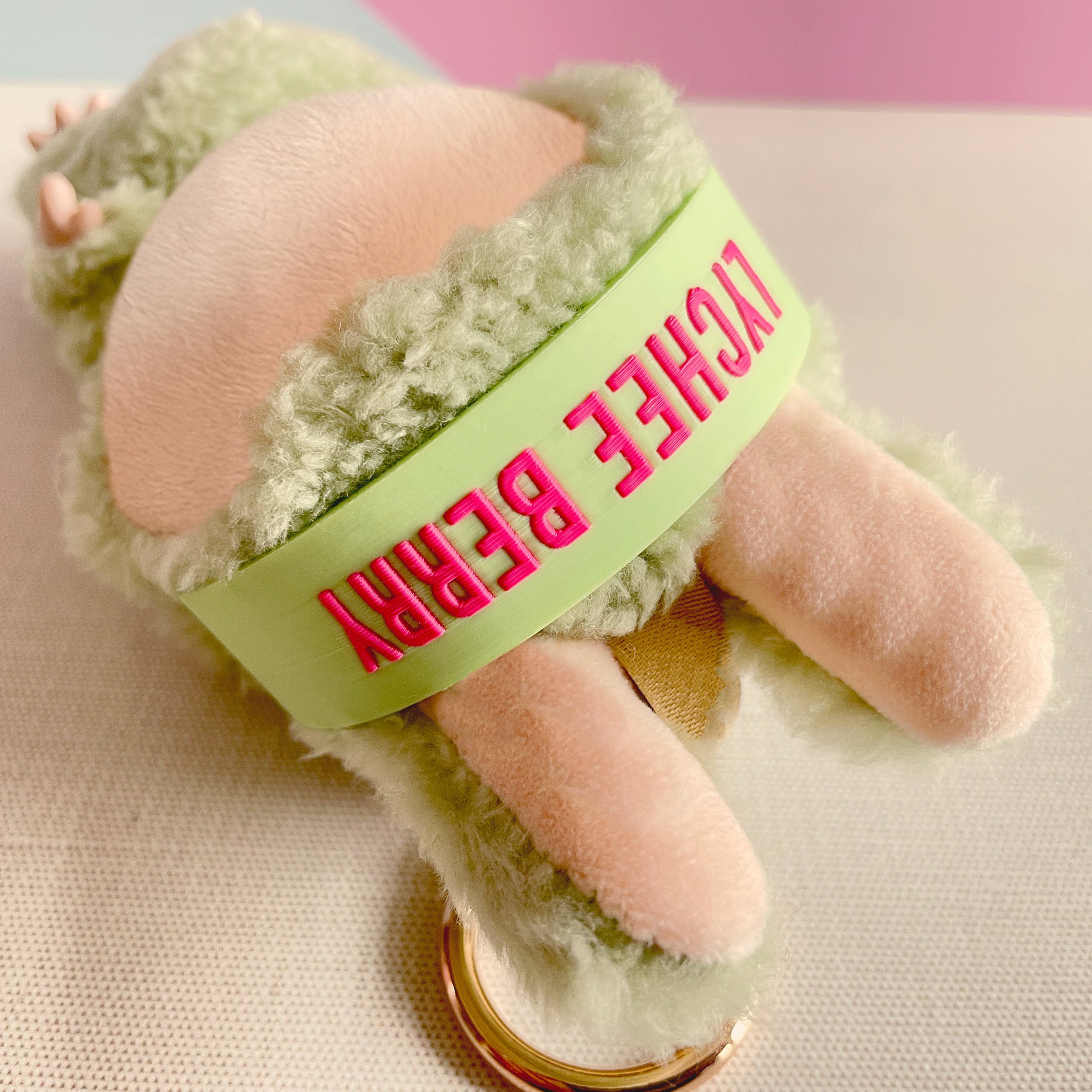 Personalized Mini Plush Headband - Custom Name Edition