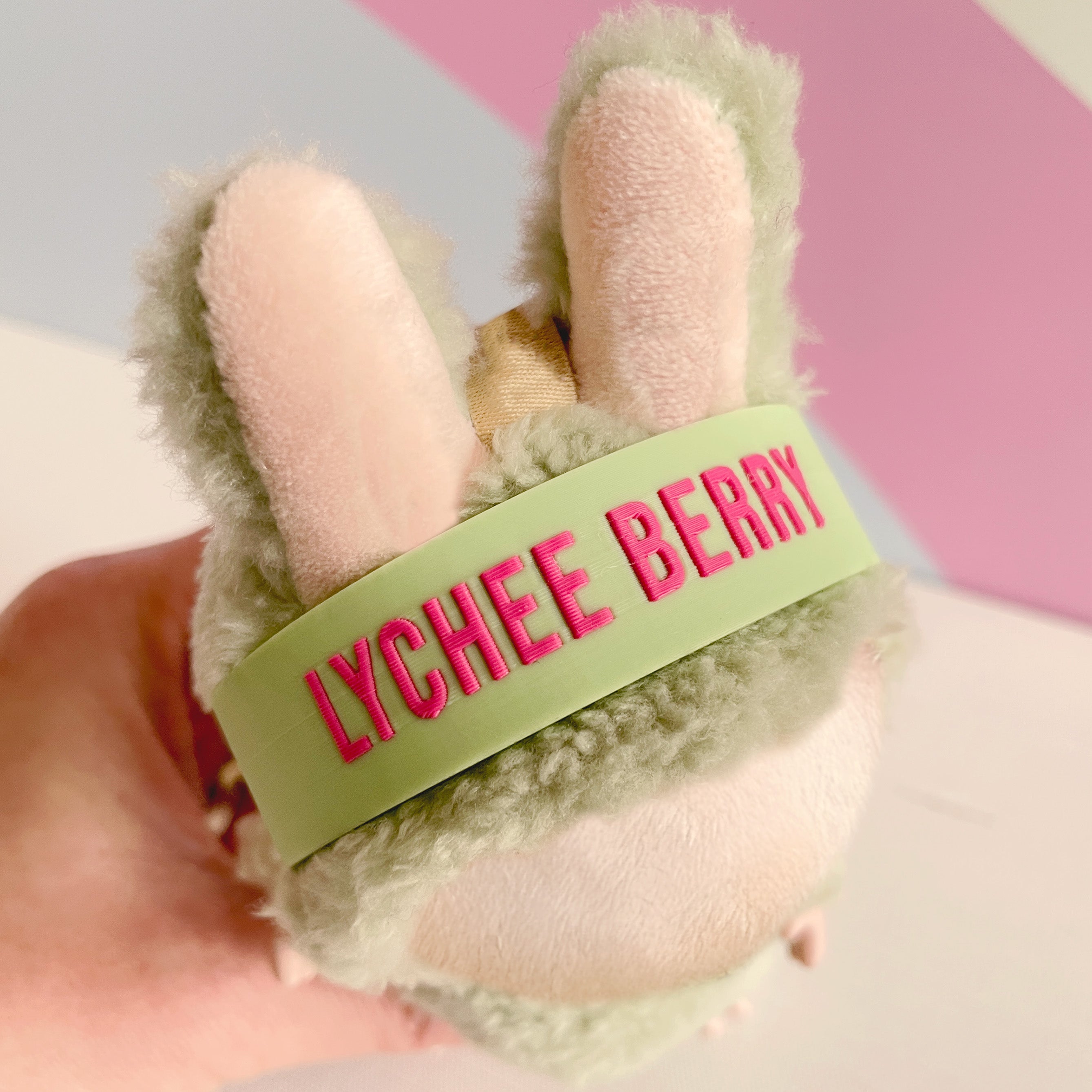 Personalized Mini Plush Headband - Custom Name Edition