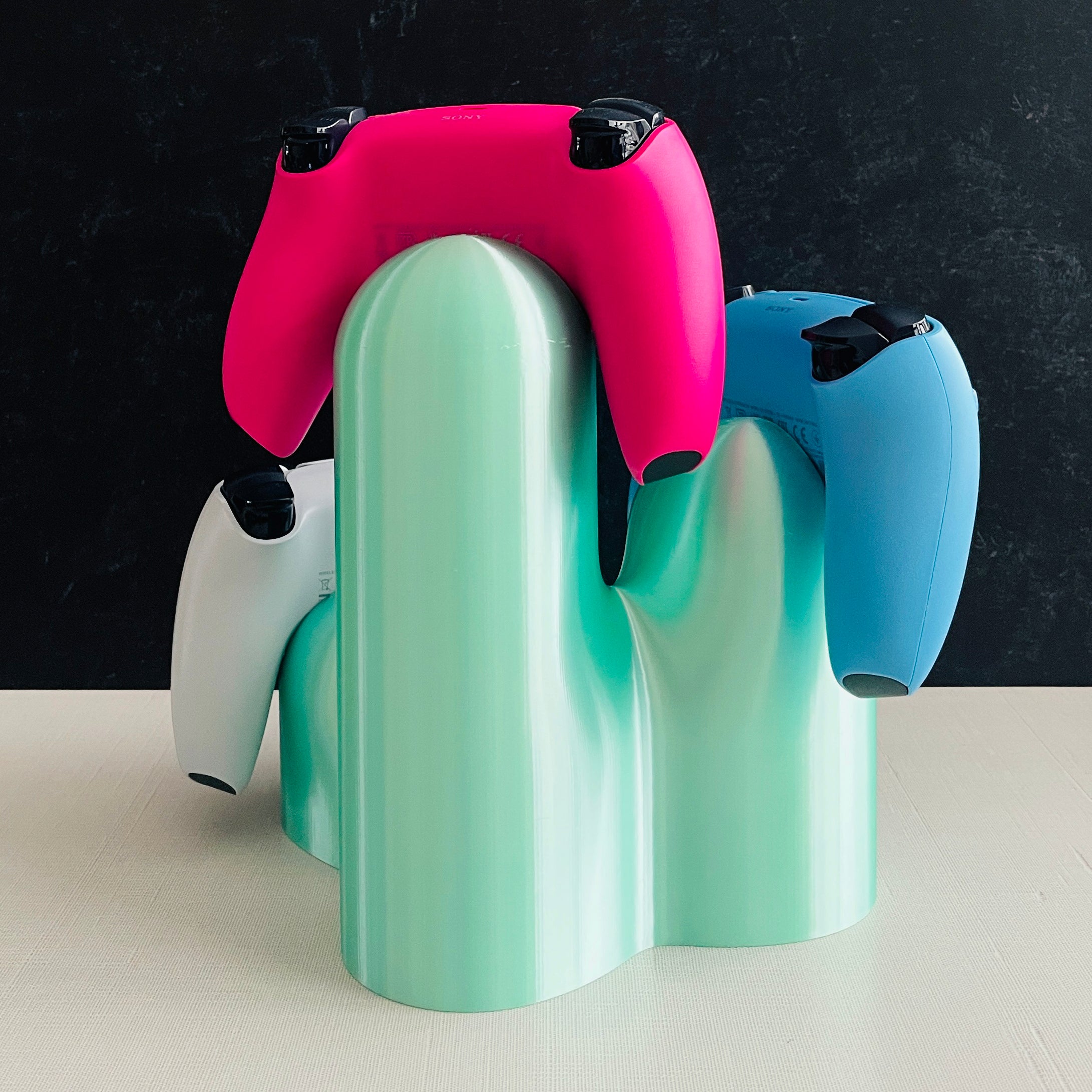 Modern Triple Controller Stand