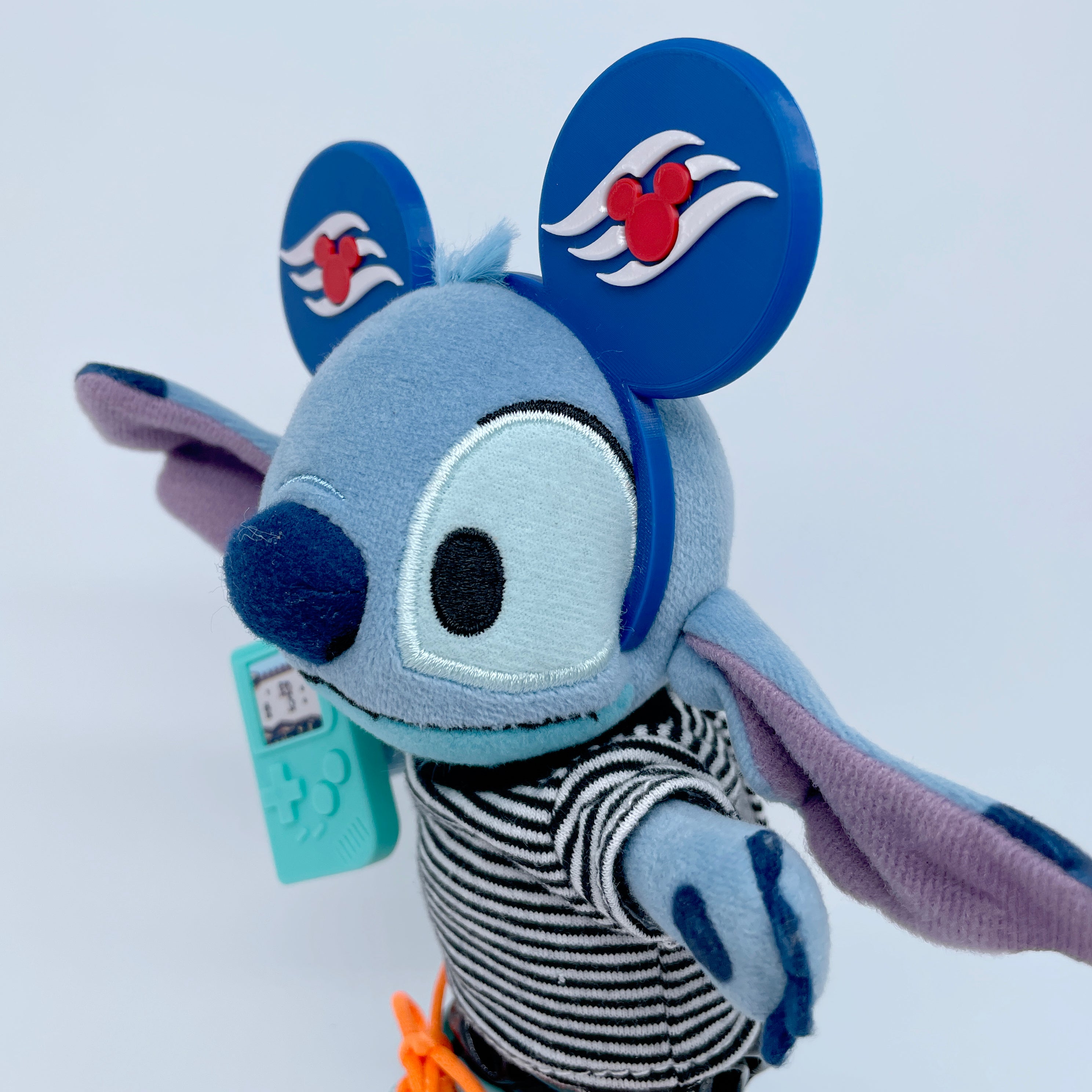Ocean Voyage Plush Ears Headband – Nautical Accessory for Mini Plush Figures