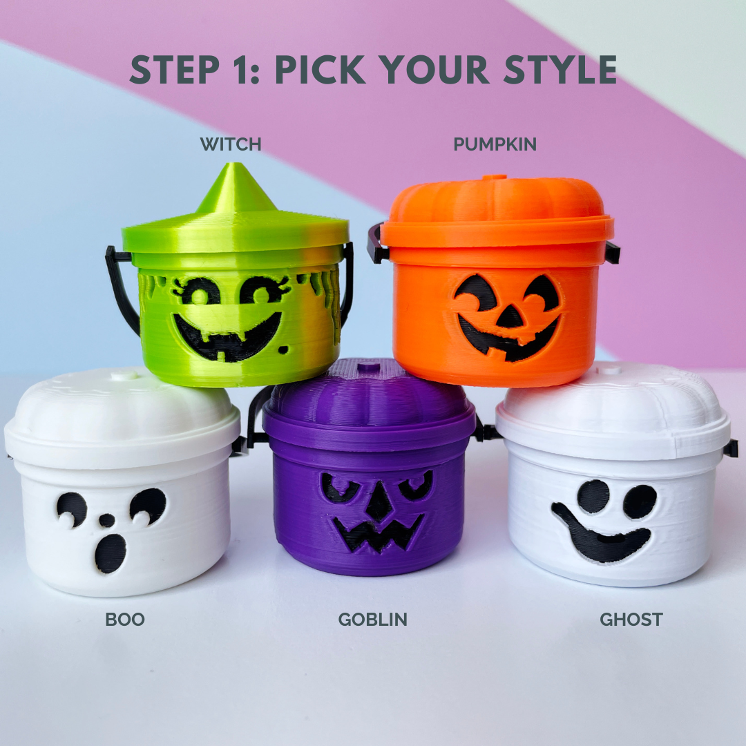 Halloween Buckets for  NuiMO Plushes