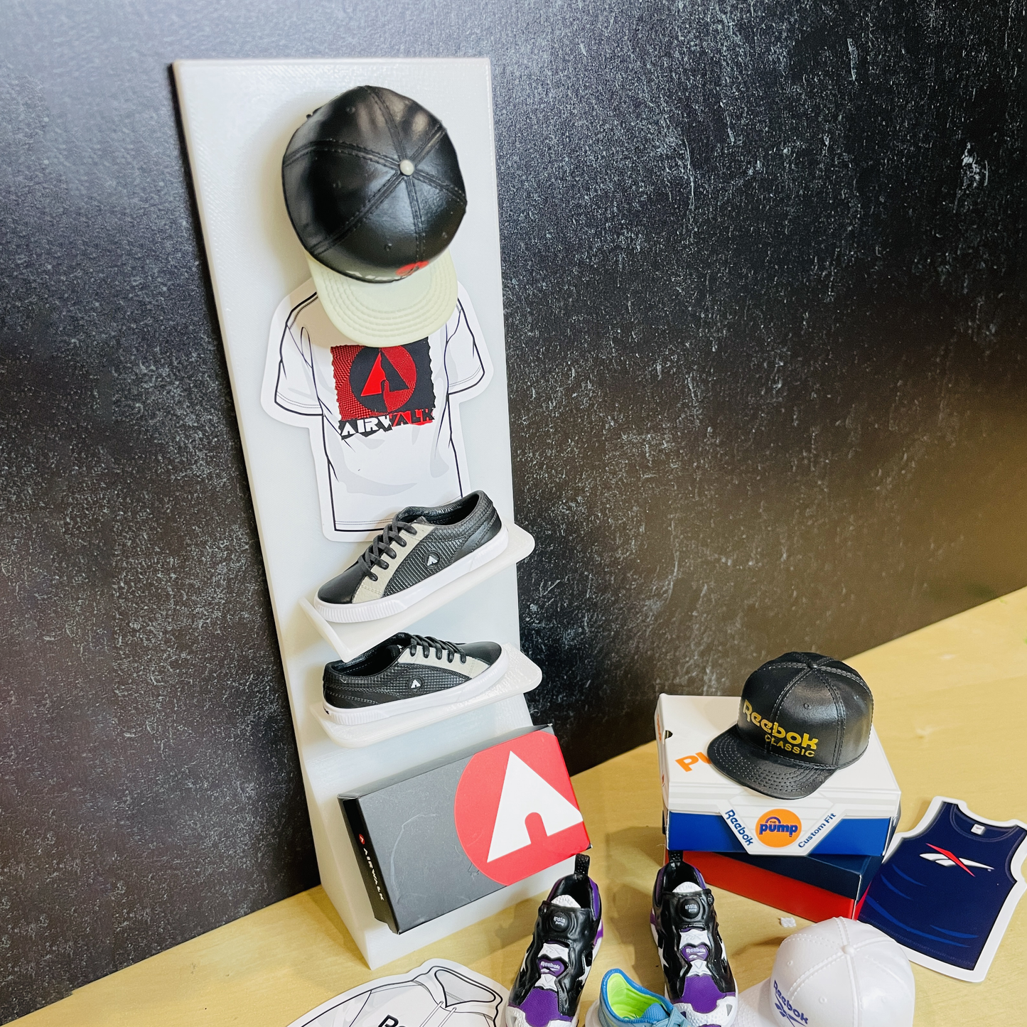 Mini Brands Sneakers Displays Shelf