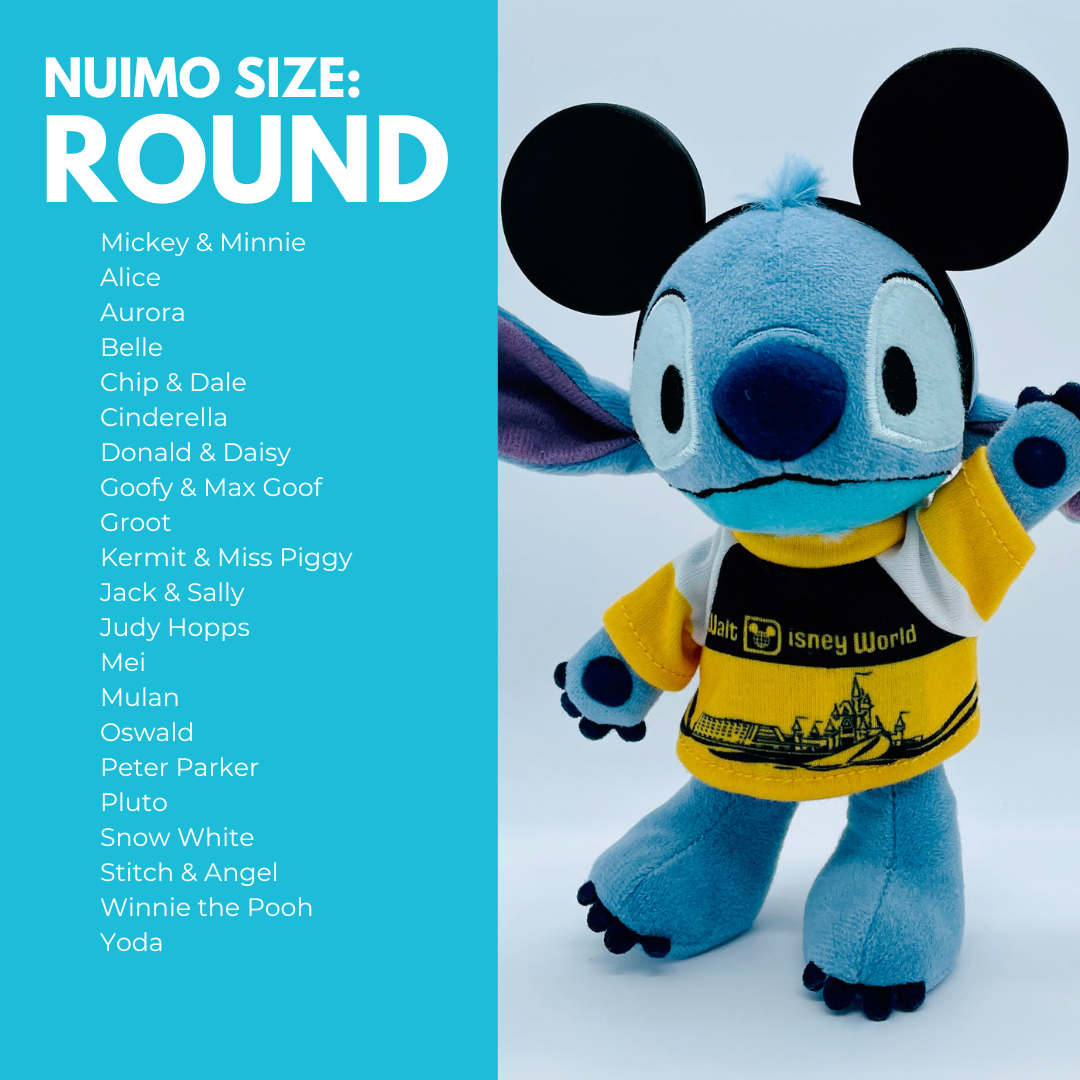 Nightmare Before Christmas Themed Ears for NuiMO & Labubu Plush