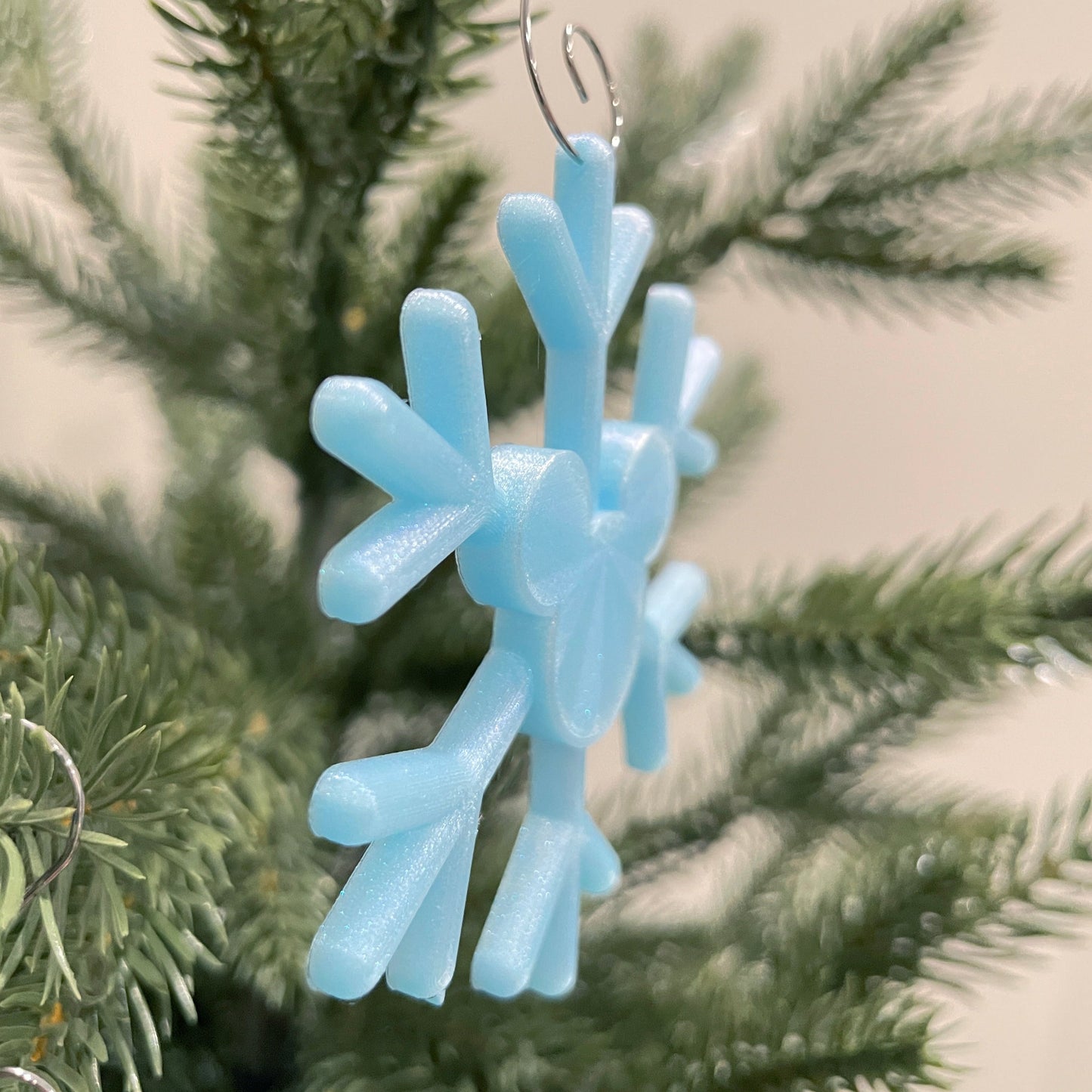 Mouse Snowflake Ornament