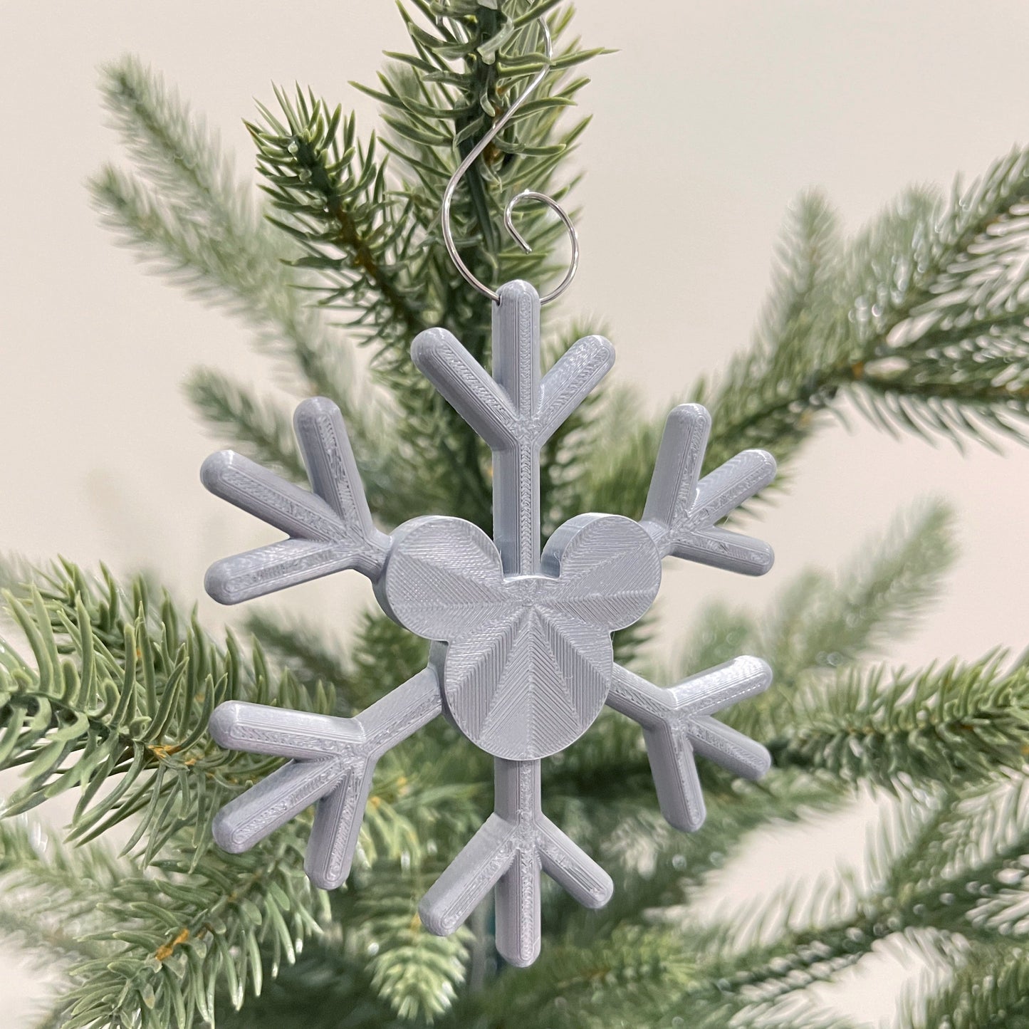 Mouse Snowflake Ornament