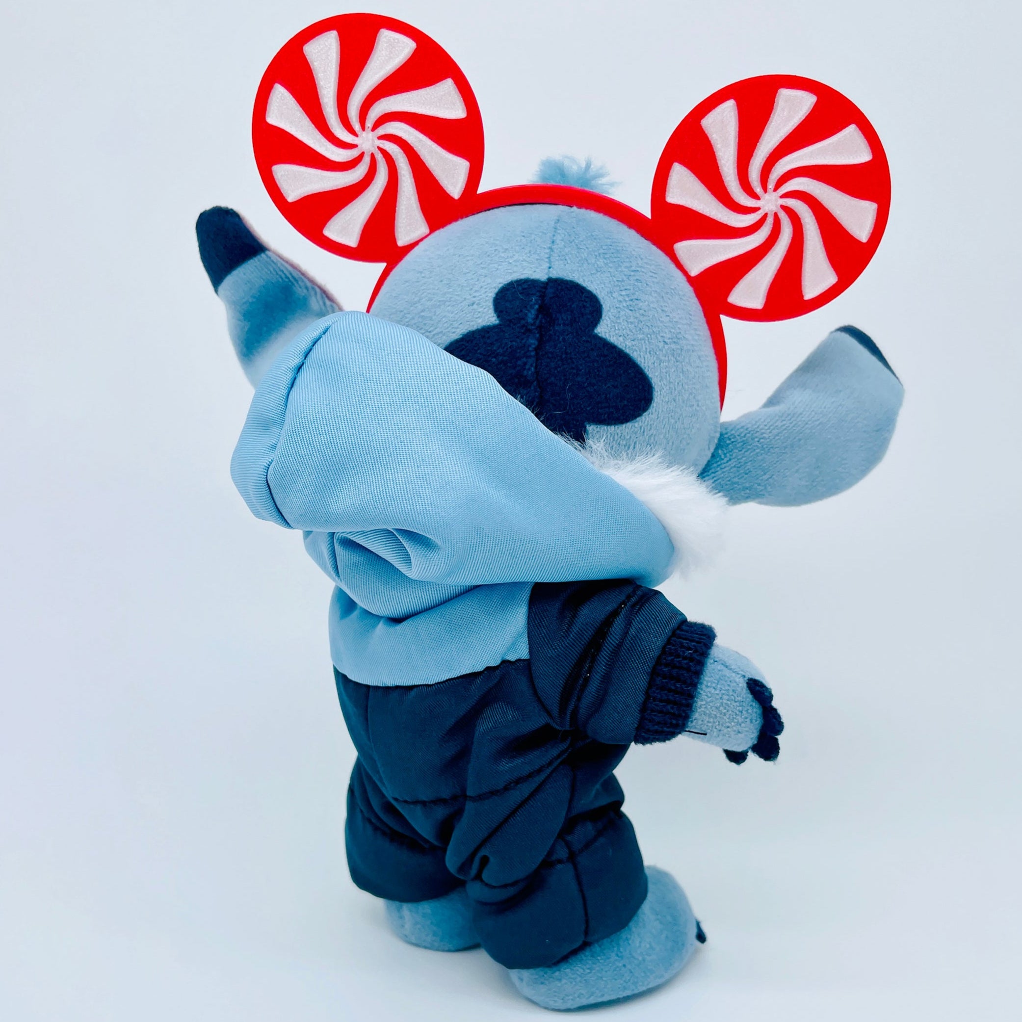 Candy Cane Mouse Ears Headband – Fits NuiMO and Labubu