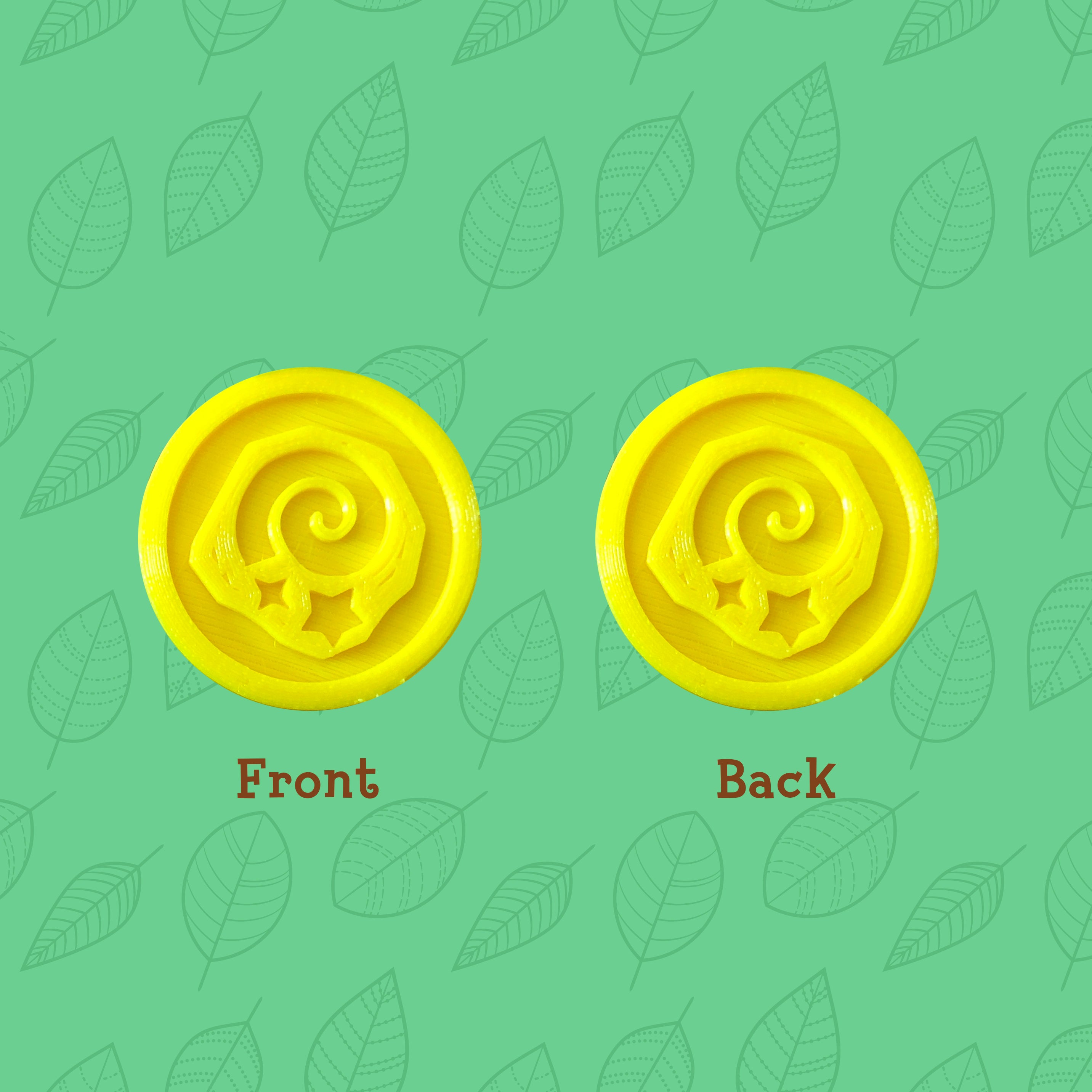 Animal Crossing Replica Coins - Fossil Icons