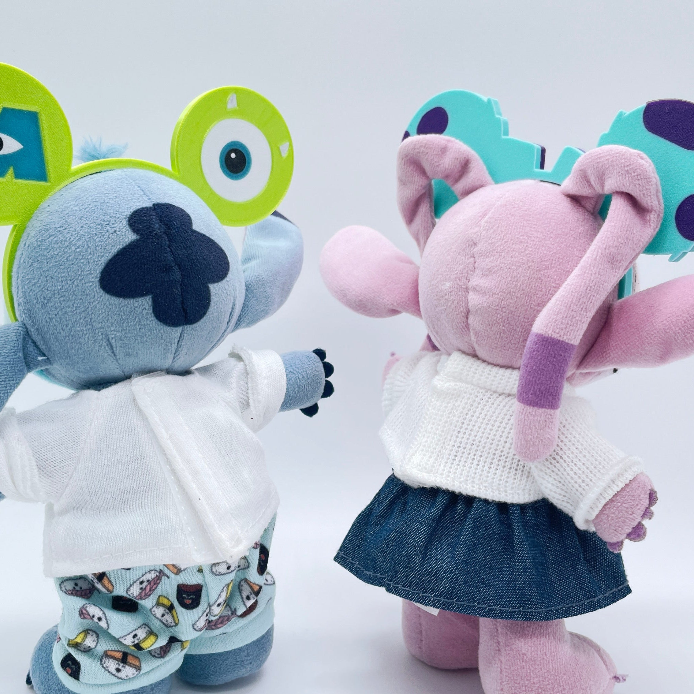 Monsters, Inc.-Inspired Plush Ears Headband – Fits NuiMO & Labubu