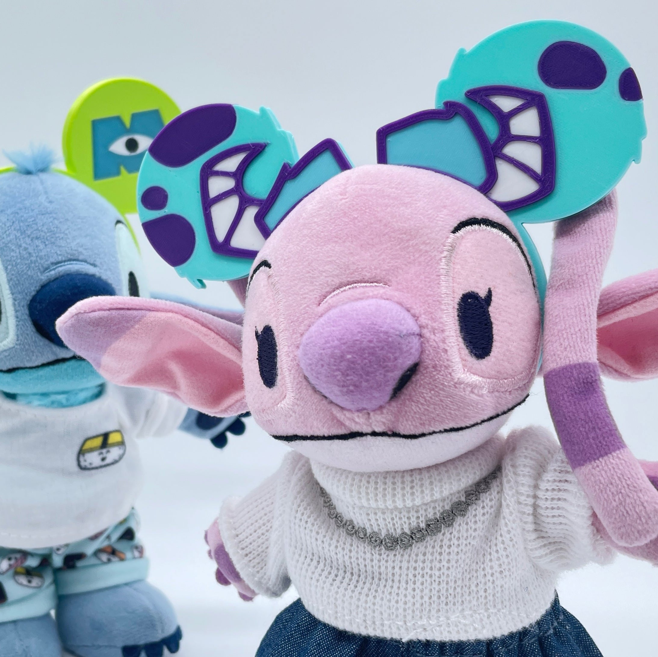 Monsters, Inc.-Inspired Plush Ears Headband – Fits NuiMO & Labubu