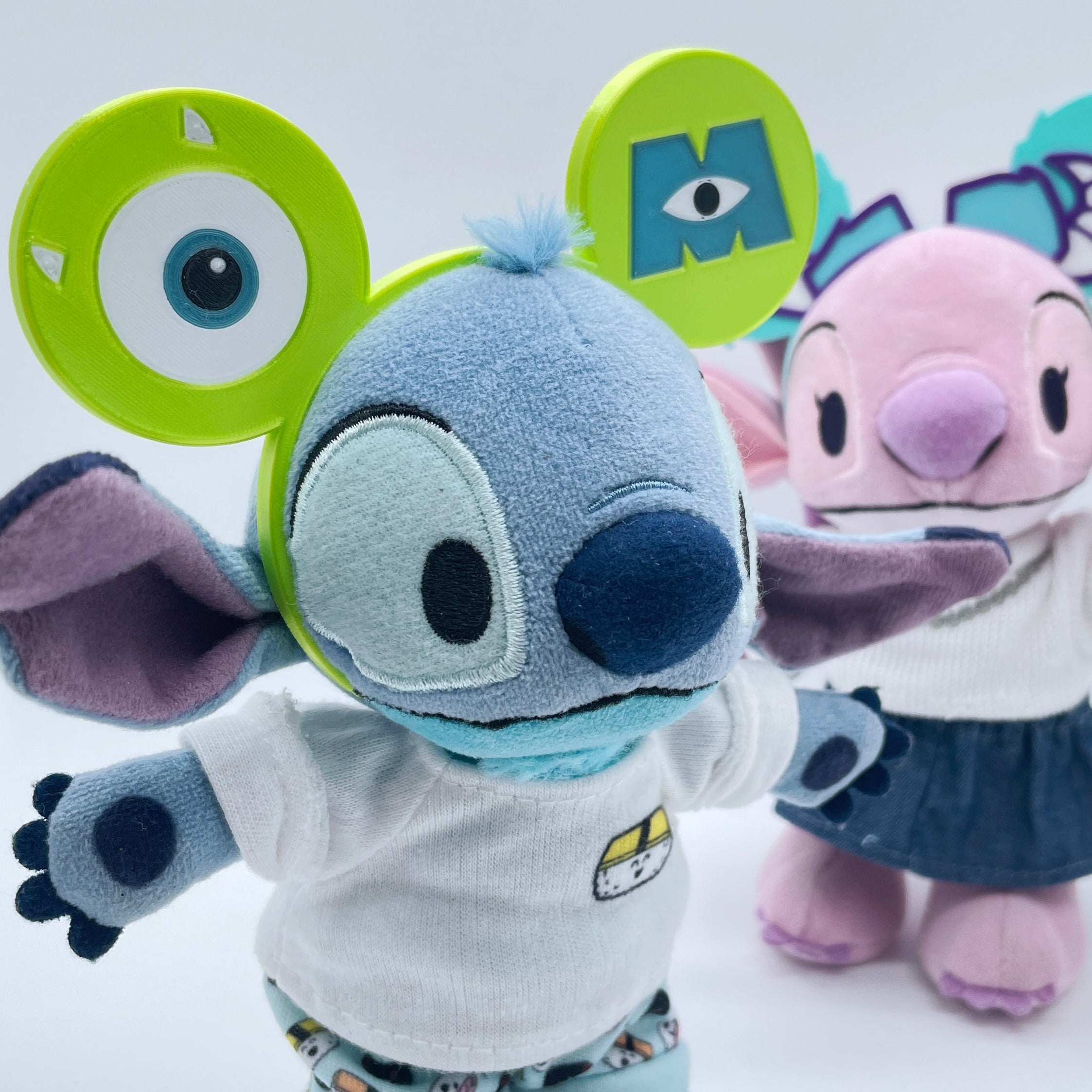 Monsters, Inc.-Inspired Plush Ears Headband – Fits NuiMO & Labubu