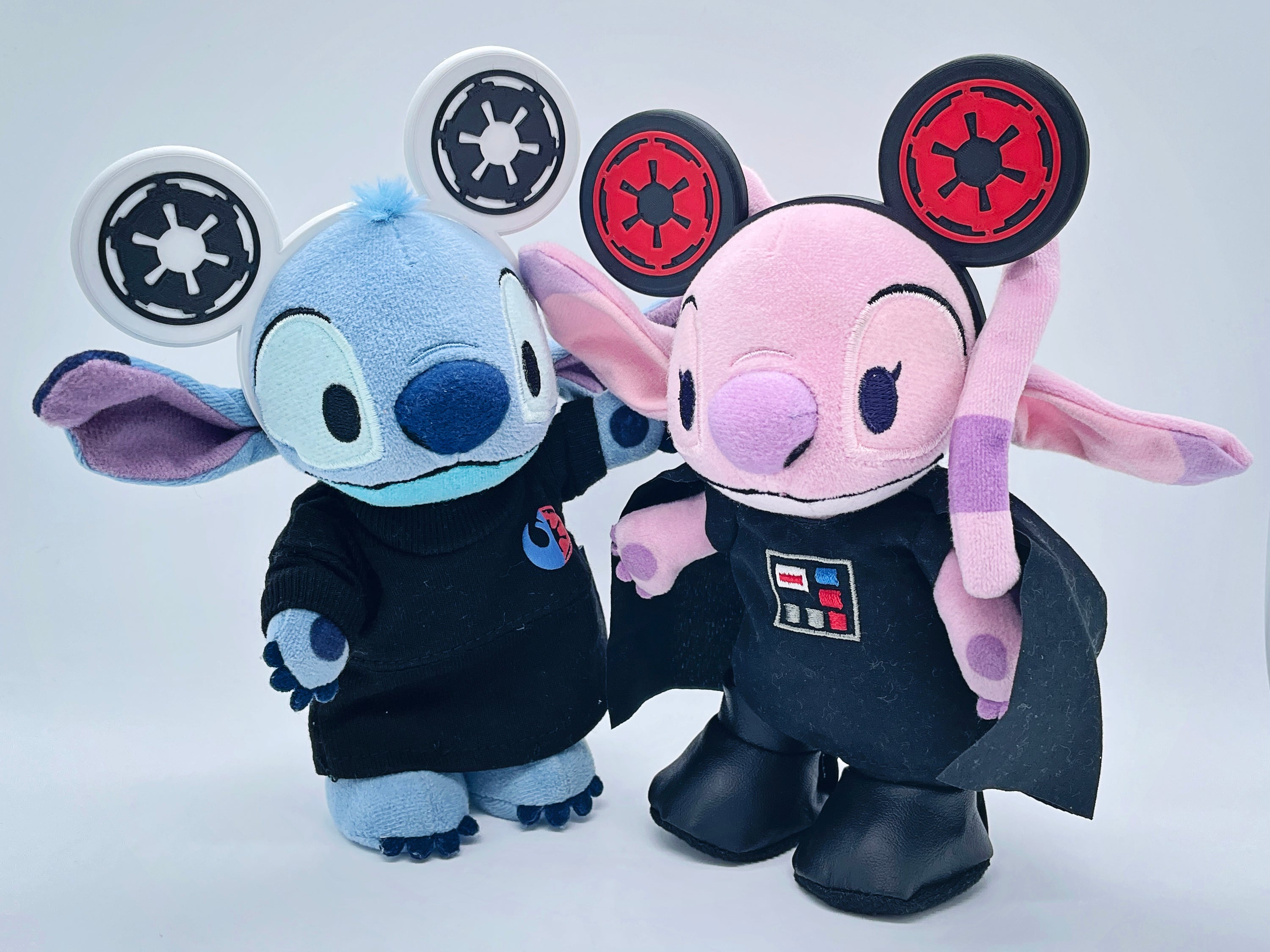 Star Wars Empire Themed Ears for NuiMO and Labubu Plush