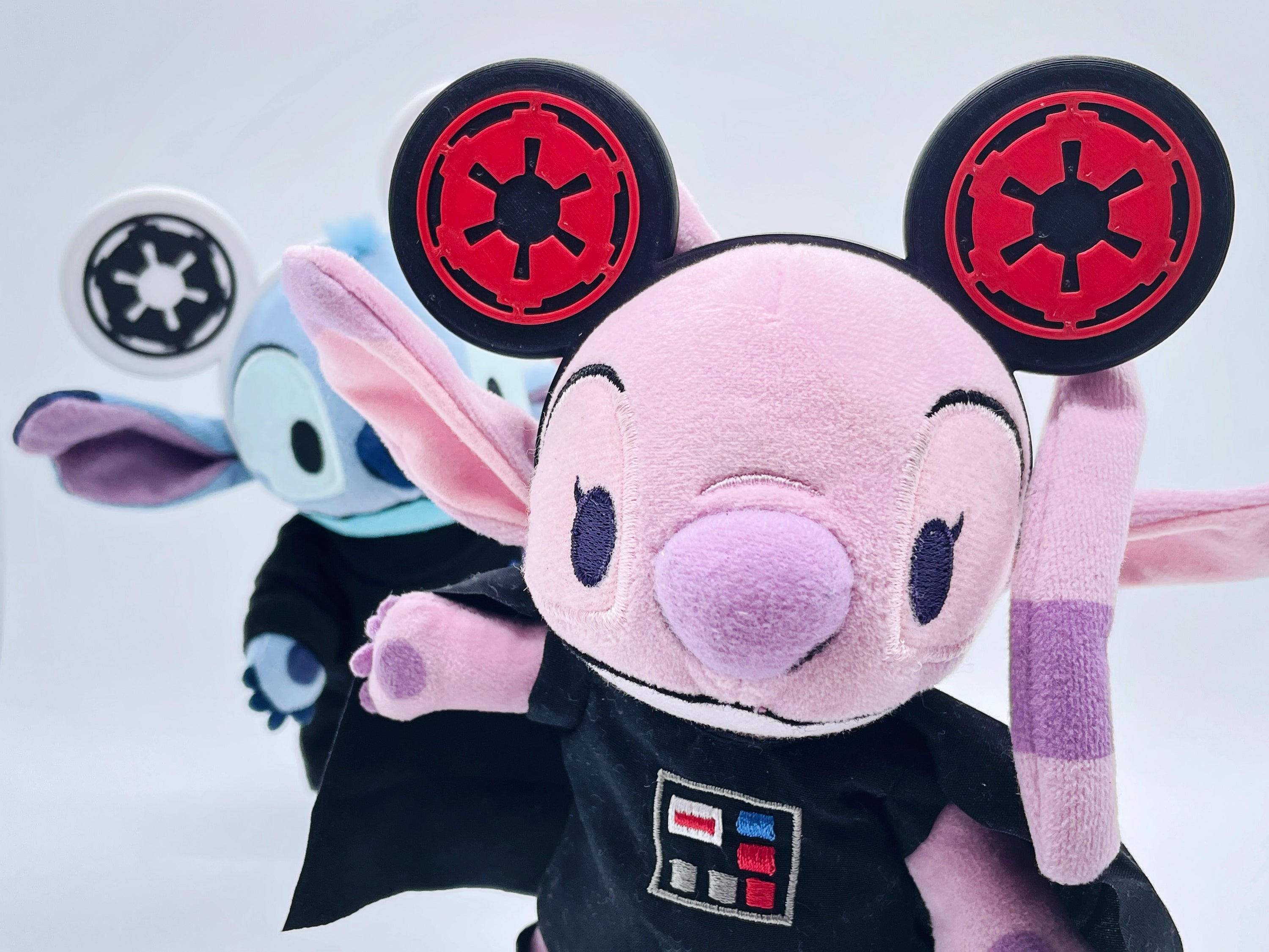 Star Wars Empire Themed Ears for NuiMO and Labubu Plush