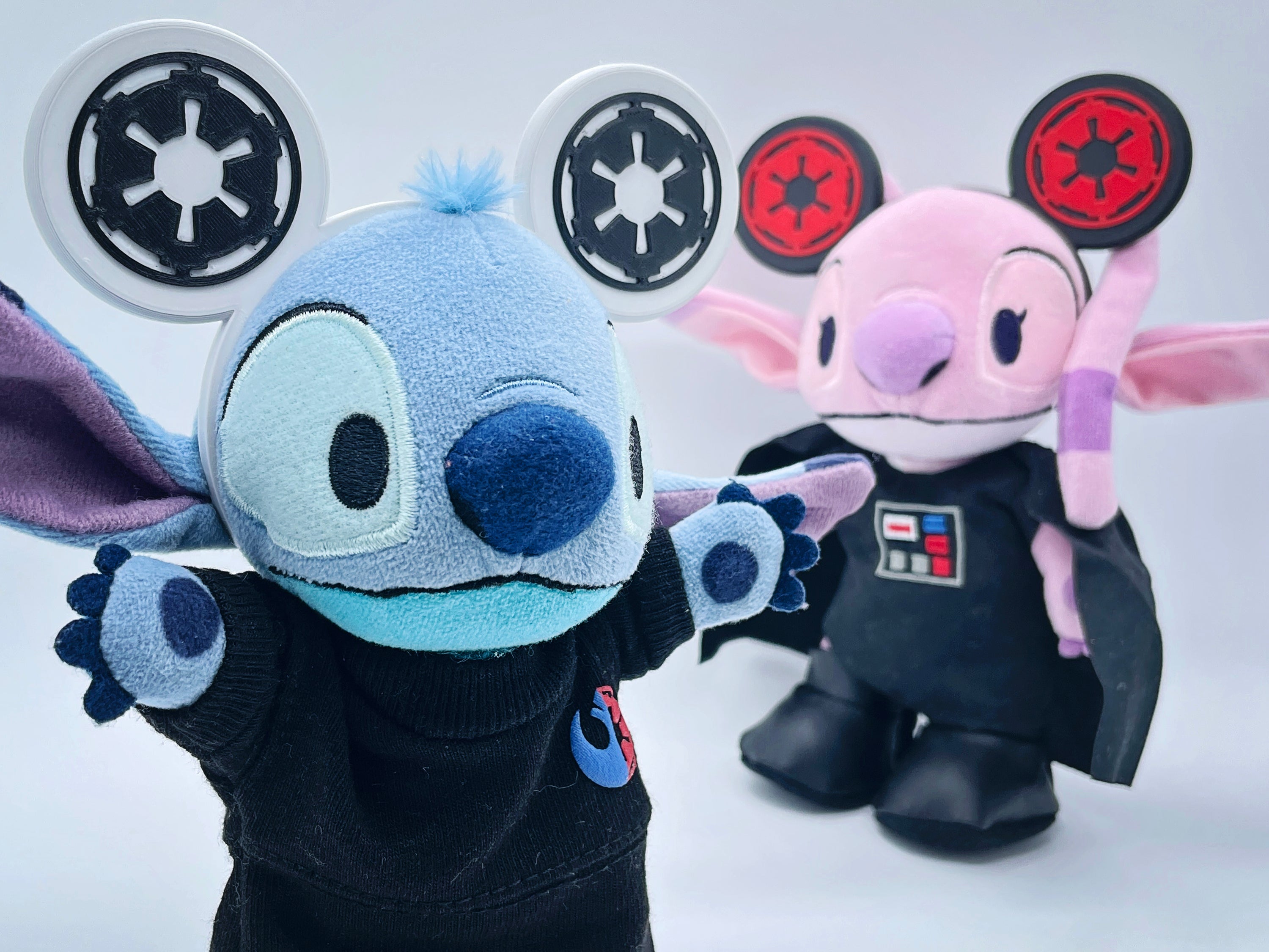 Star Wars Empire Themed Ears for NuiMO and Labubu Plush