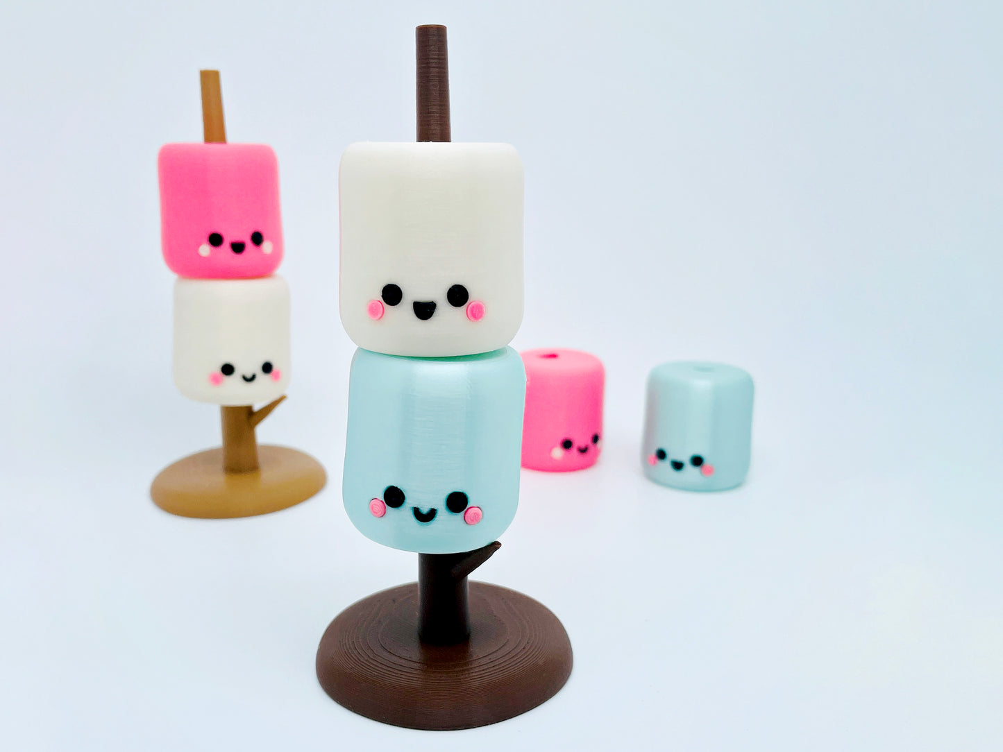 Kawaii Roasting Marshmallows Toy