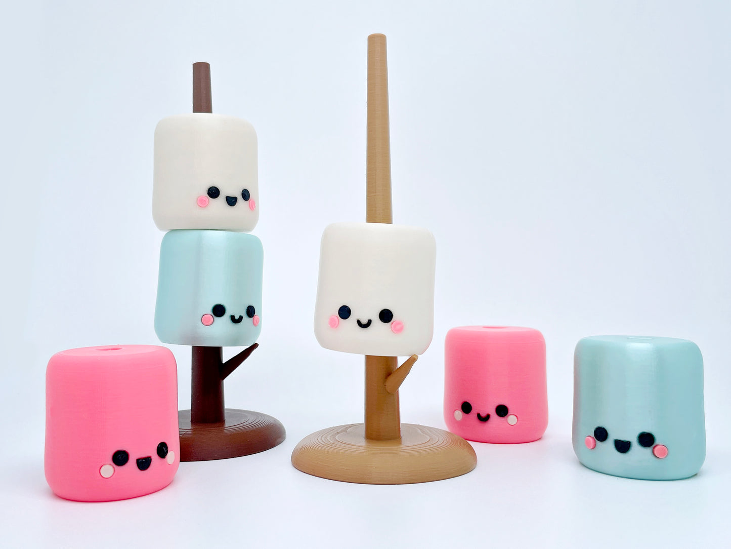 Kawaii Roasting Marshmallows Toy