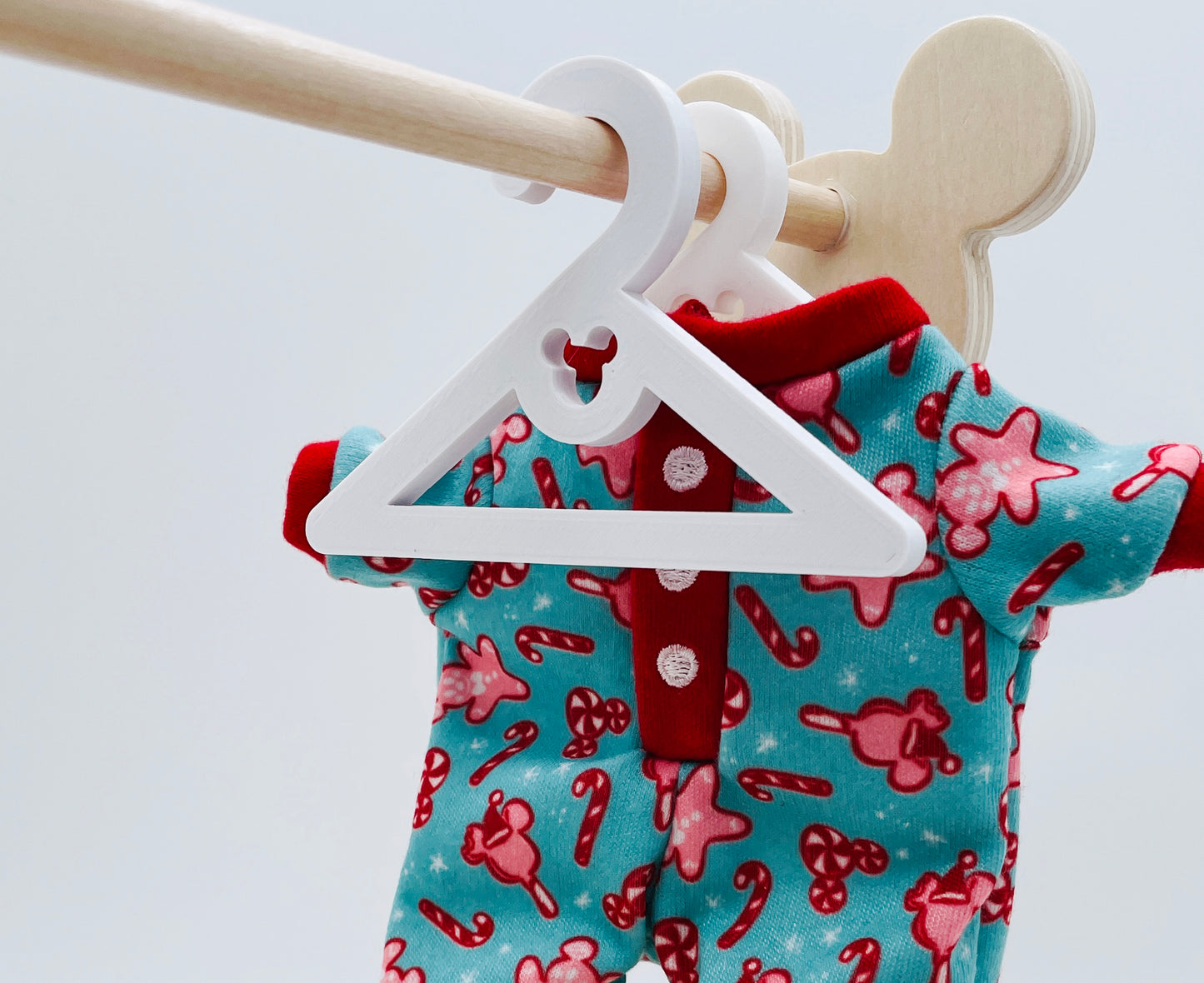 Plastic Hangers for NuiMO clothes.