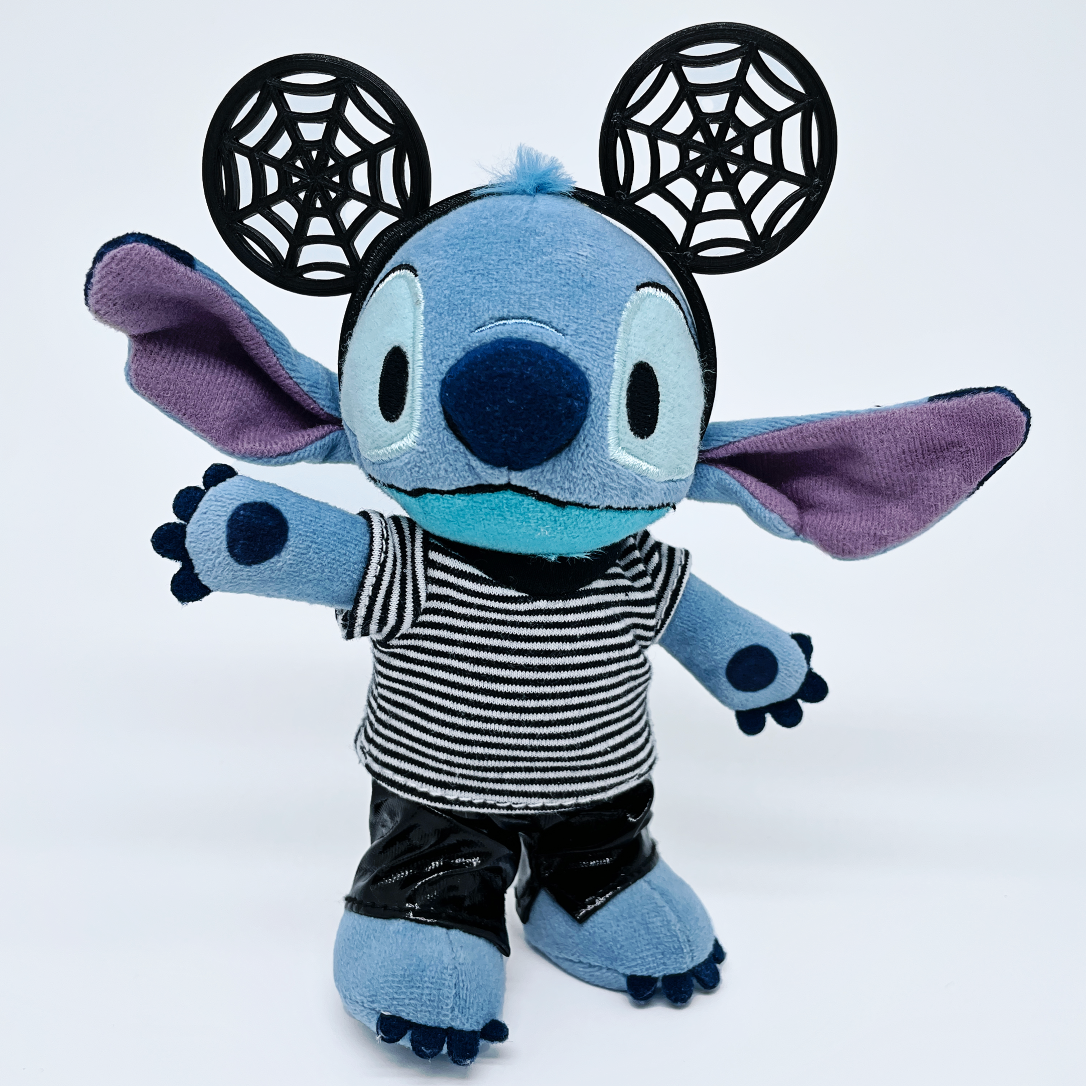 Spider Web Mouse Ears for NuiMO & Labubu Plushes