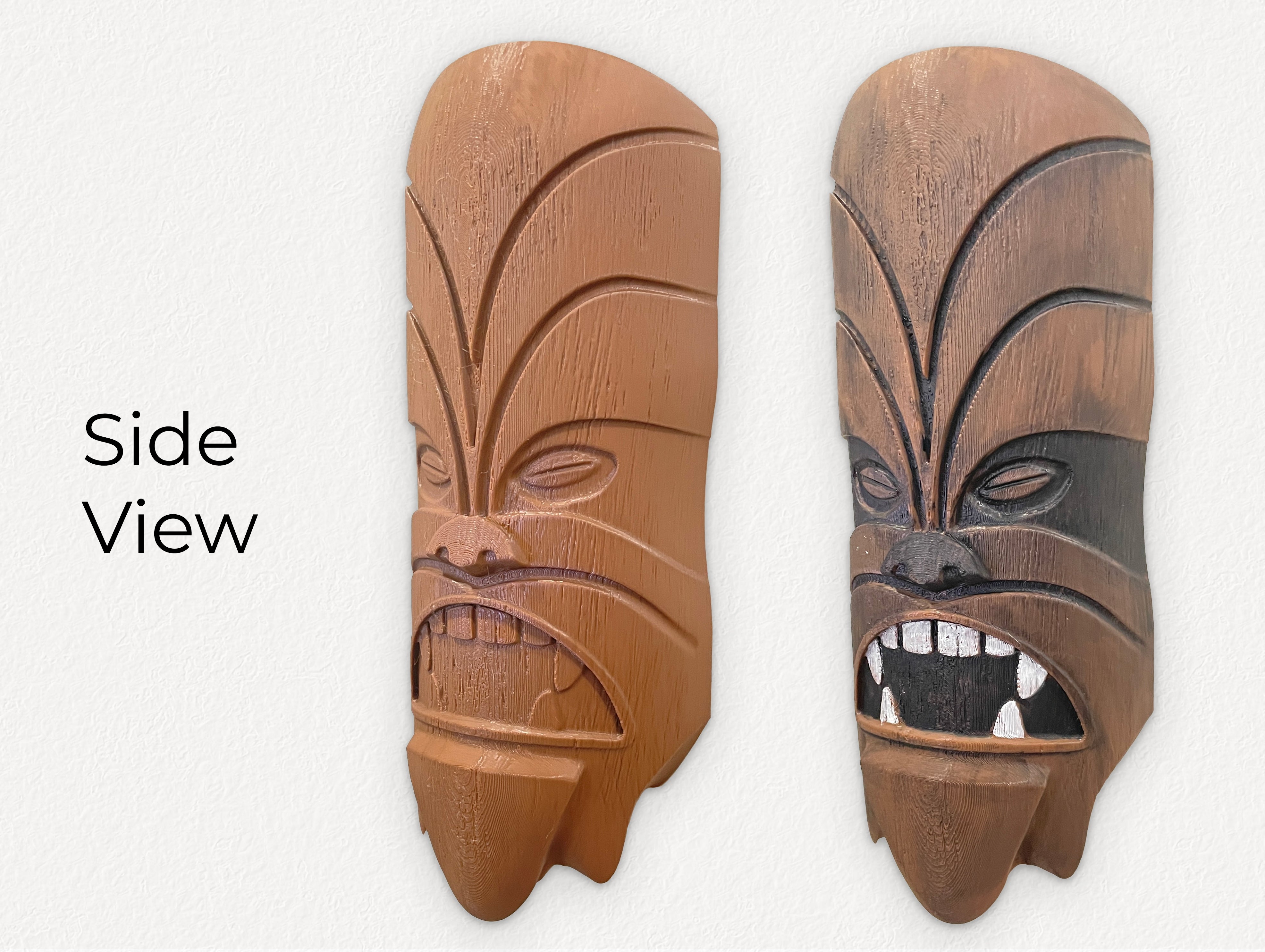 Star Wars & Marvel Themed Tiki Head Pieces.