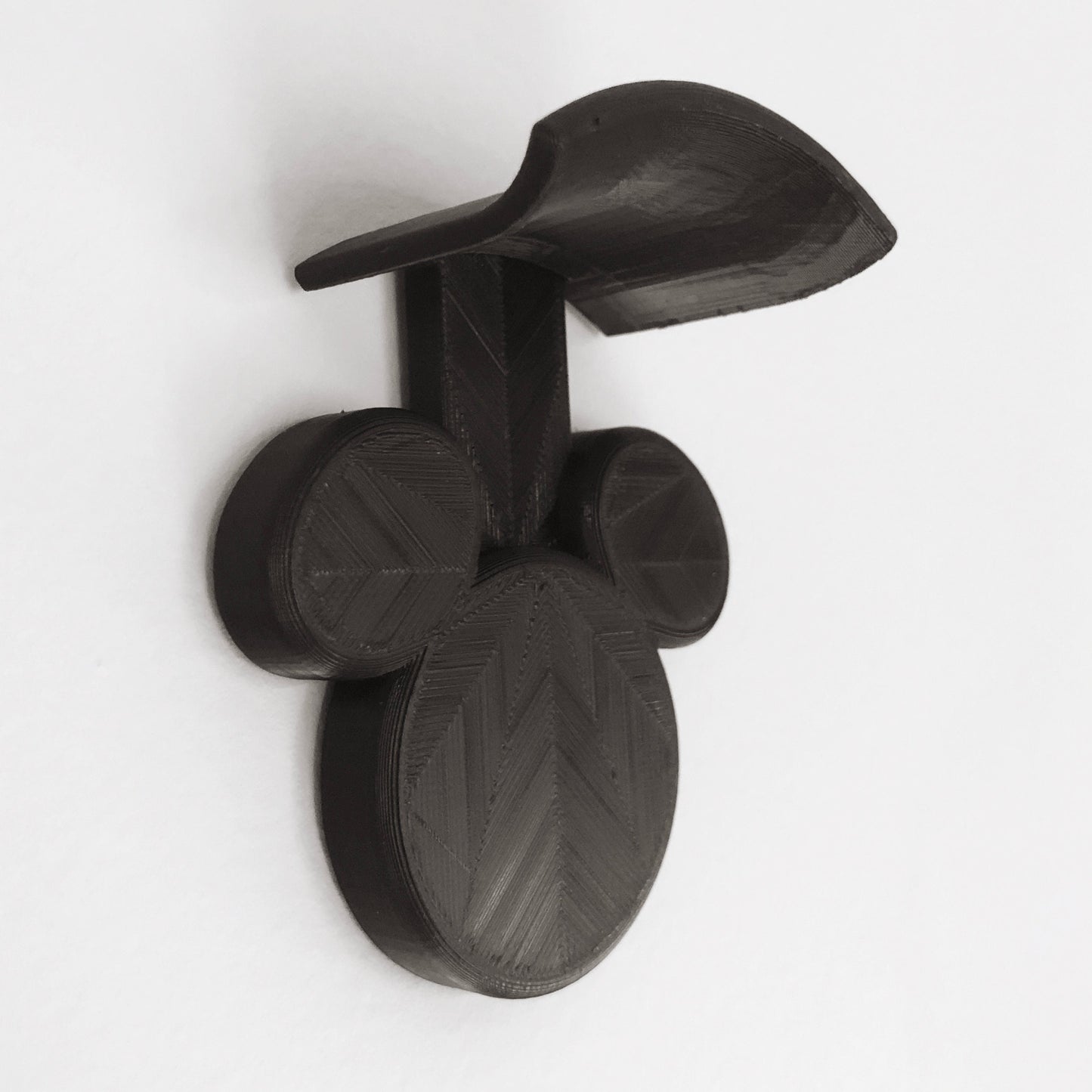 Mouse Head Wall Hook for Hats and Headbands - Flush Mount