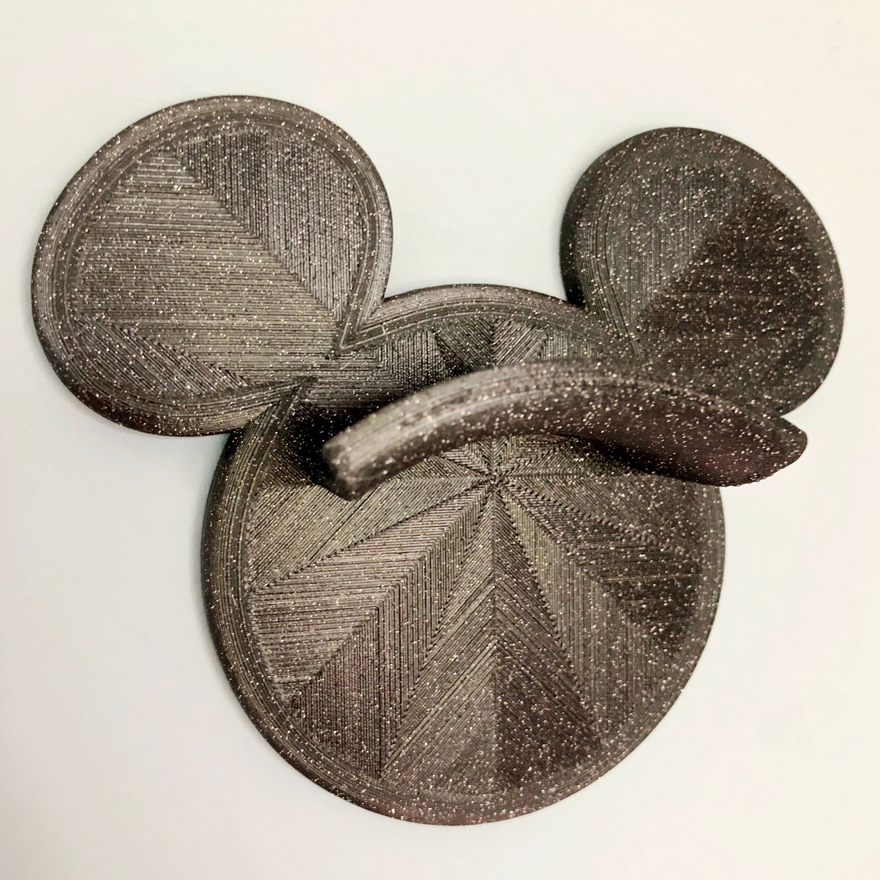 Mouse Head Wall Hook for Backpacks, Hats and Headbands - Flush Mount