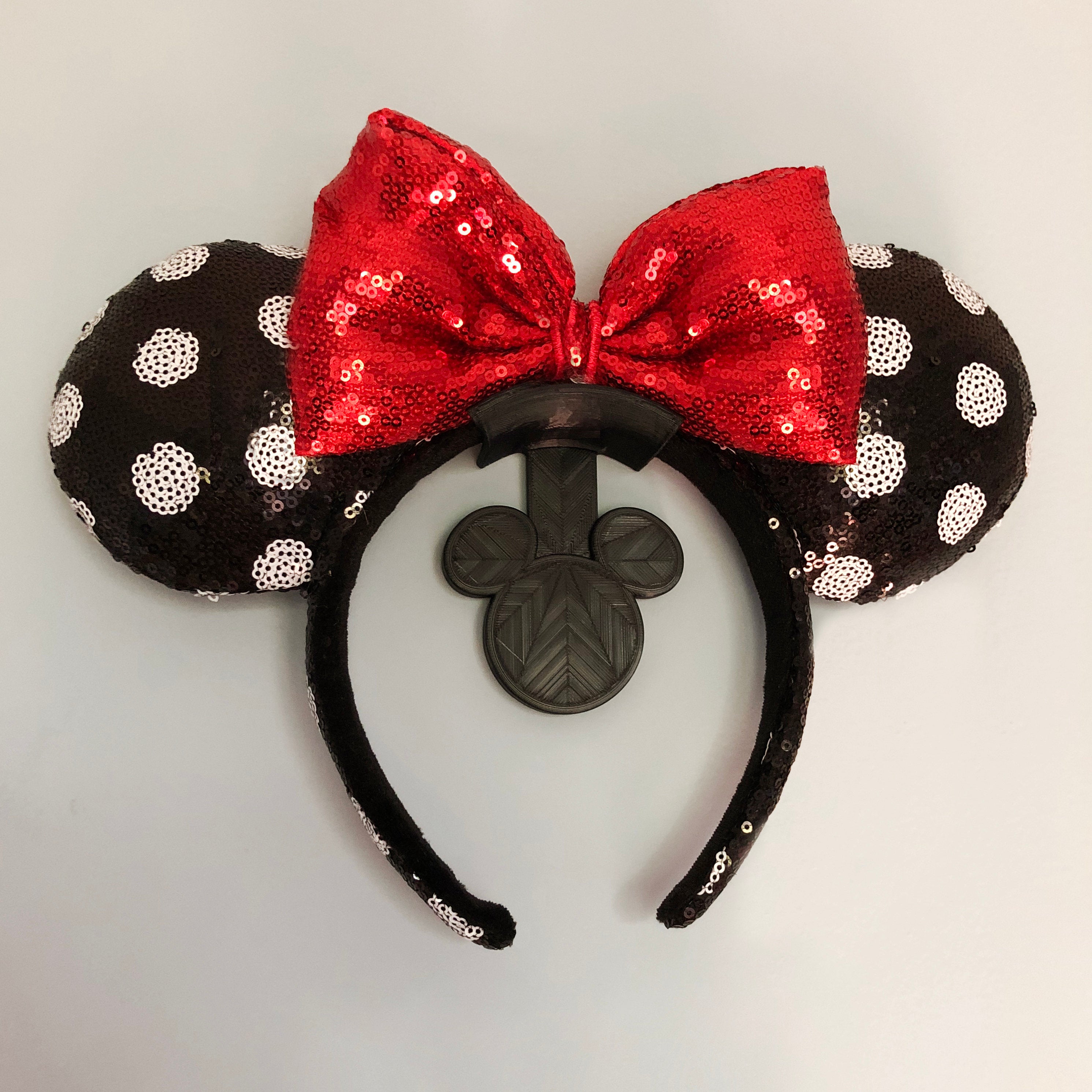 Mouse Head Wall Hook for Hats and Headbands - Flush Mount