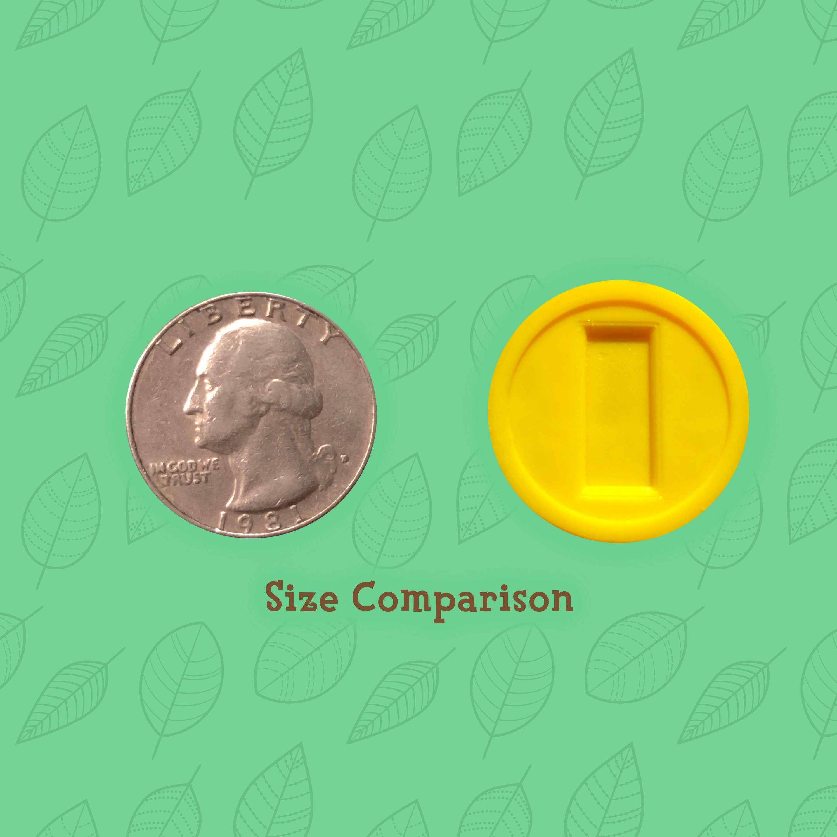 Animal Crossing Replica Coins - Mario Bell
