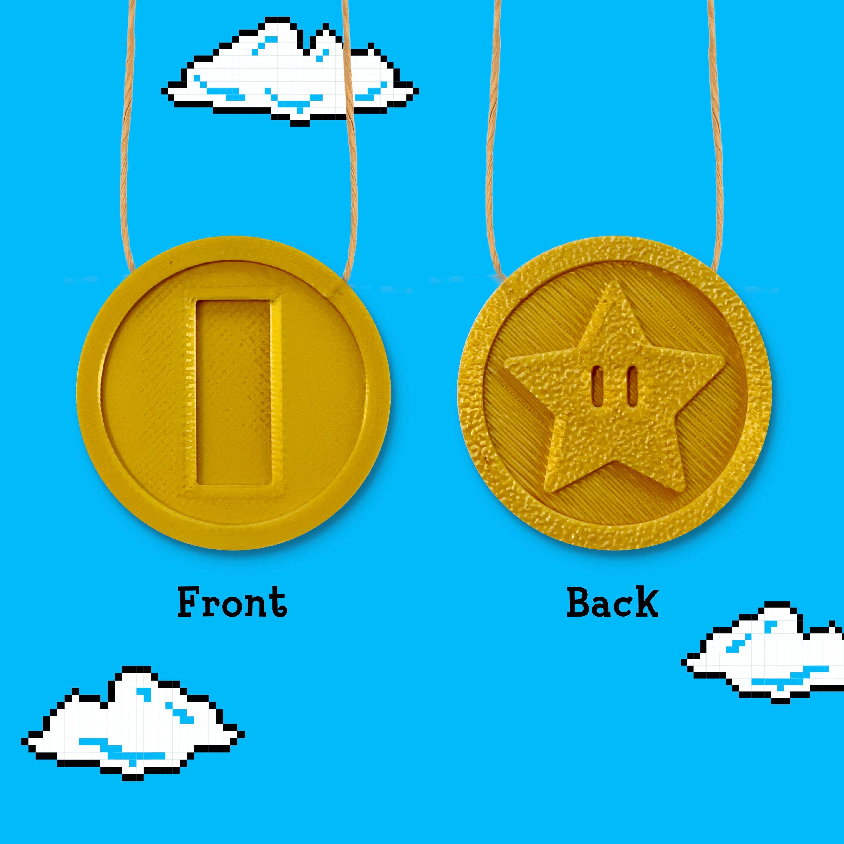 Mario Replica Coins for Garland, DYI Charms